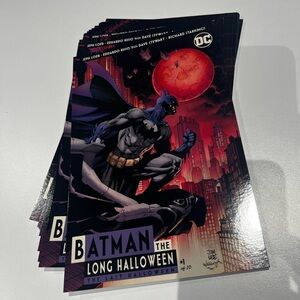 SDCC Exclusive Batman The Long Halloween The Last Halloween Print